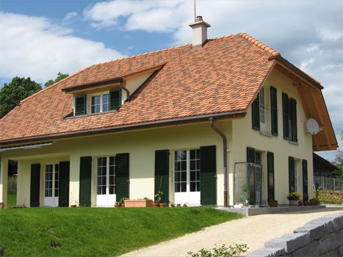 Landhaus in Grasswil Süd- und Ostseite